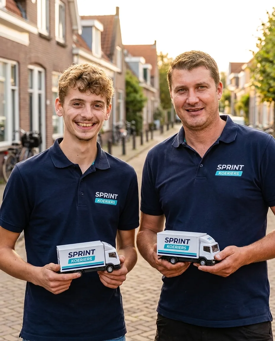 Het vaste team van Sprint Koeriers